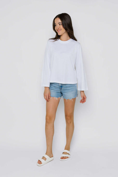 Britt-Bell Sleeve Crew